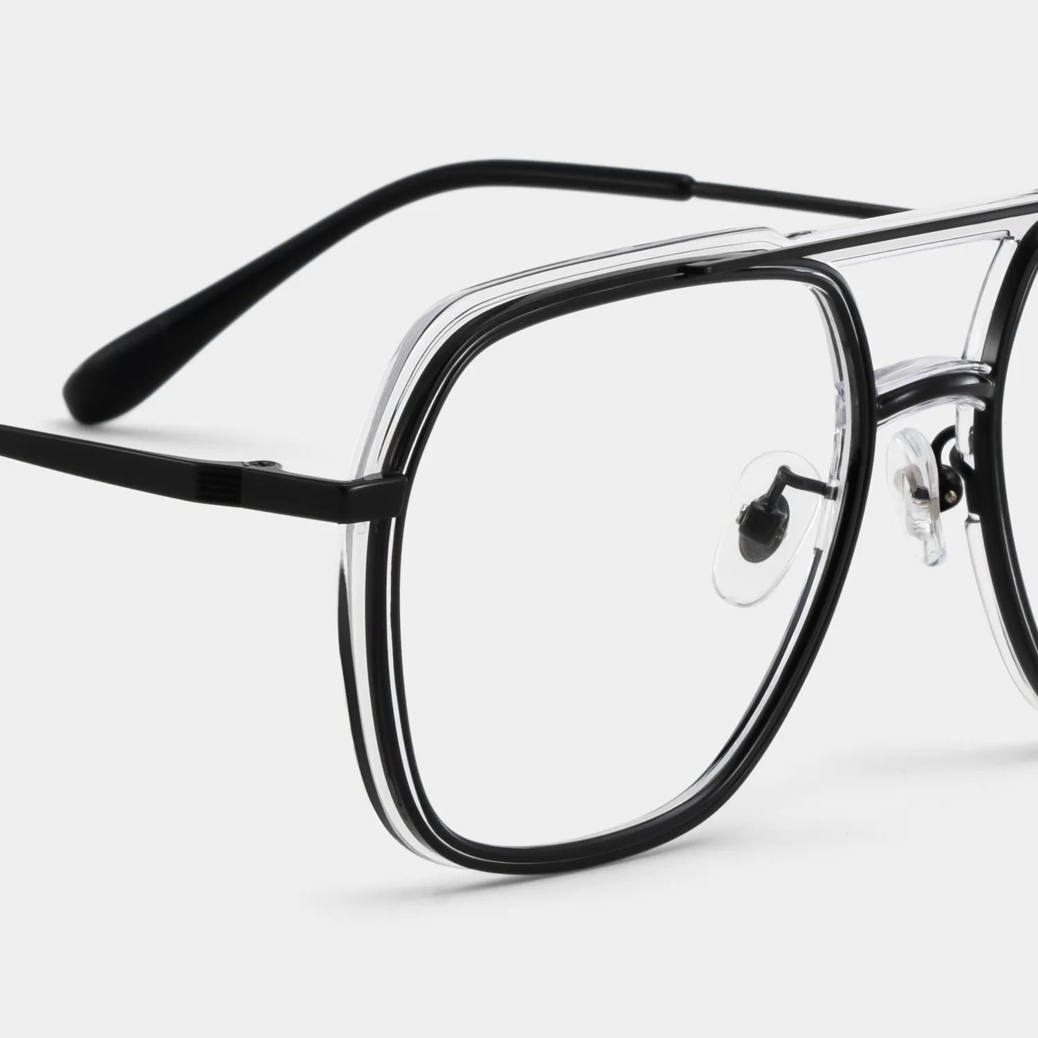Lunettes aviateurs noires Ella4
