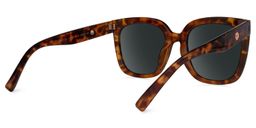 Ebony Tortue Carré lunettes de soleil4