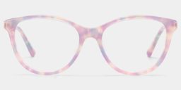 Eli violet Ronde lunettes0