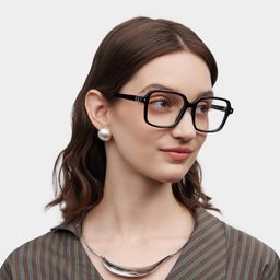 Talia Noir Carré lunettes7