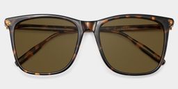 Malika Tortue Carré lunettes de soleil1