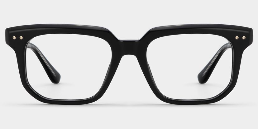 Michael Noir Carré lunettes
