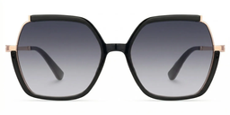 Alexia Noir Carré lunettes de soleil0
