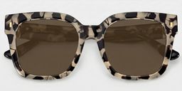 Scicluna Tortue Carré lunettes de soleil1