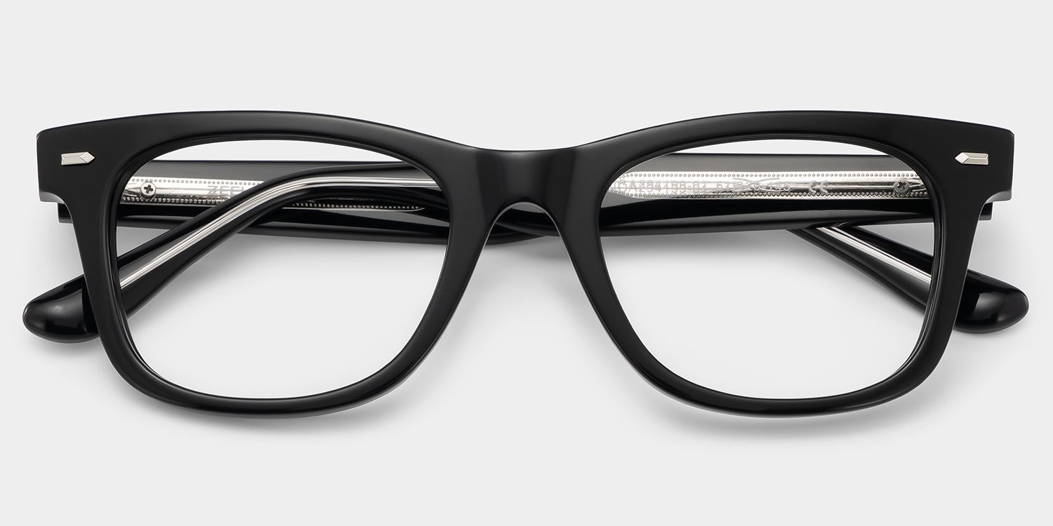 Robert Lunettes carrées écaille de tortue2