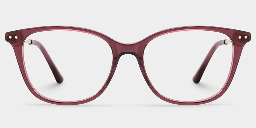 Finch Rouge Rectangulaire lunettes