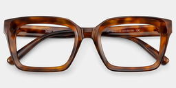 Marley Tortue Rectangulaire lunettes1