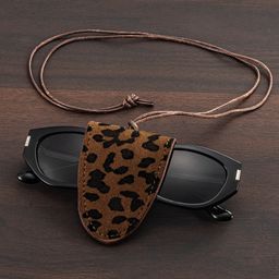 Solaires Magnétiques Lunettes à Motif Léopard0