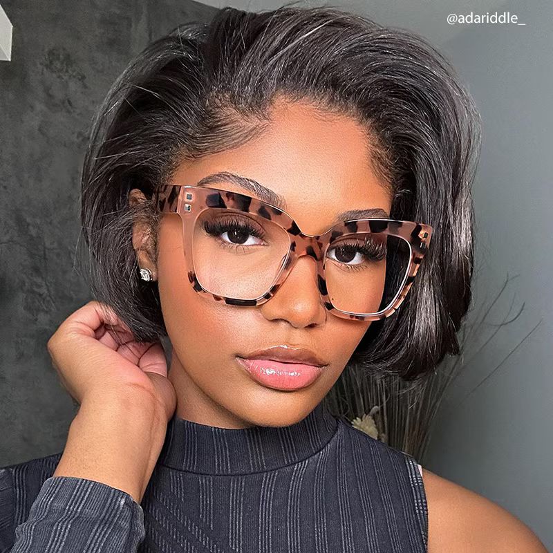 Minguela Rose Tortue Carré Lunettes6