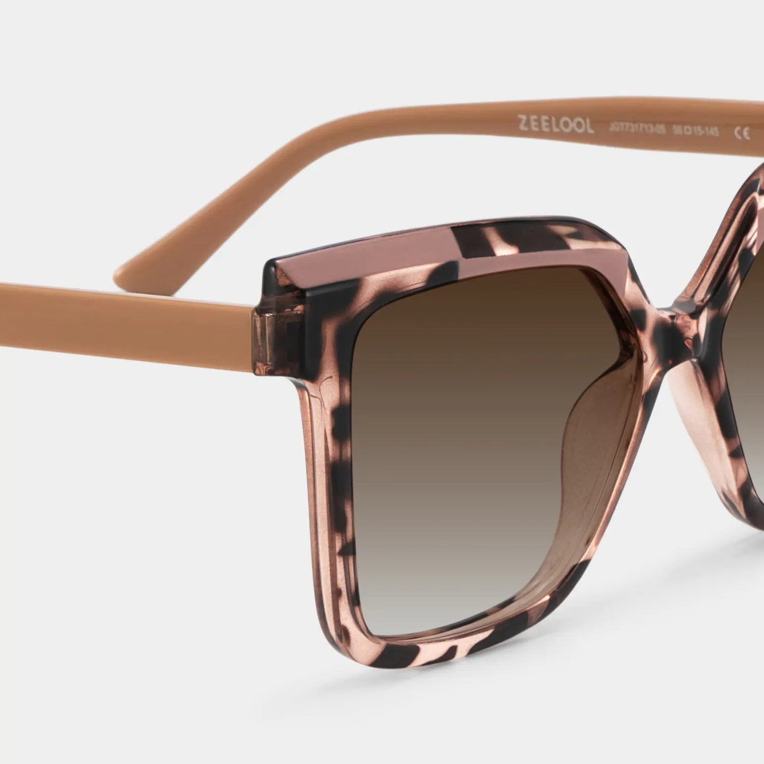 Lunettes de soleil Tr90 Tortue Eboney | ZEELOOL4