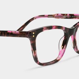 Tyler Tortue Rose Carré lunettes4