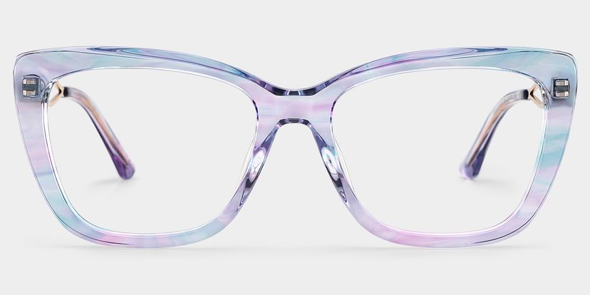 Remi Violet Papillon lunettes