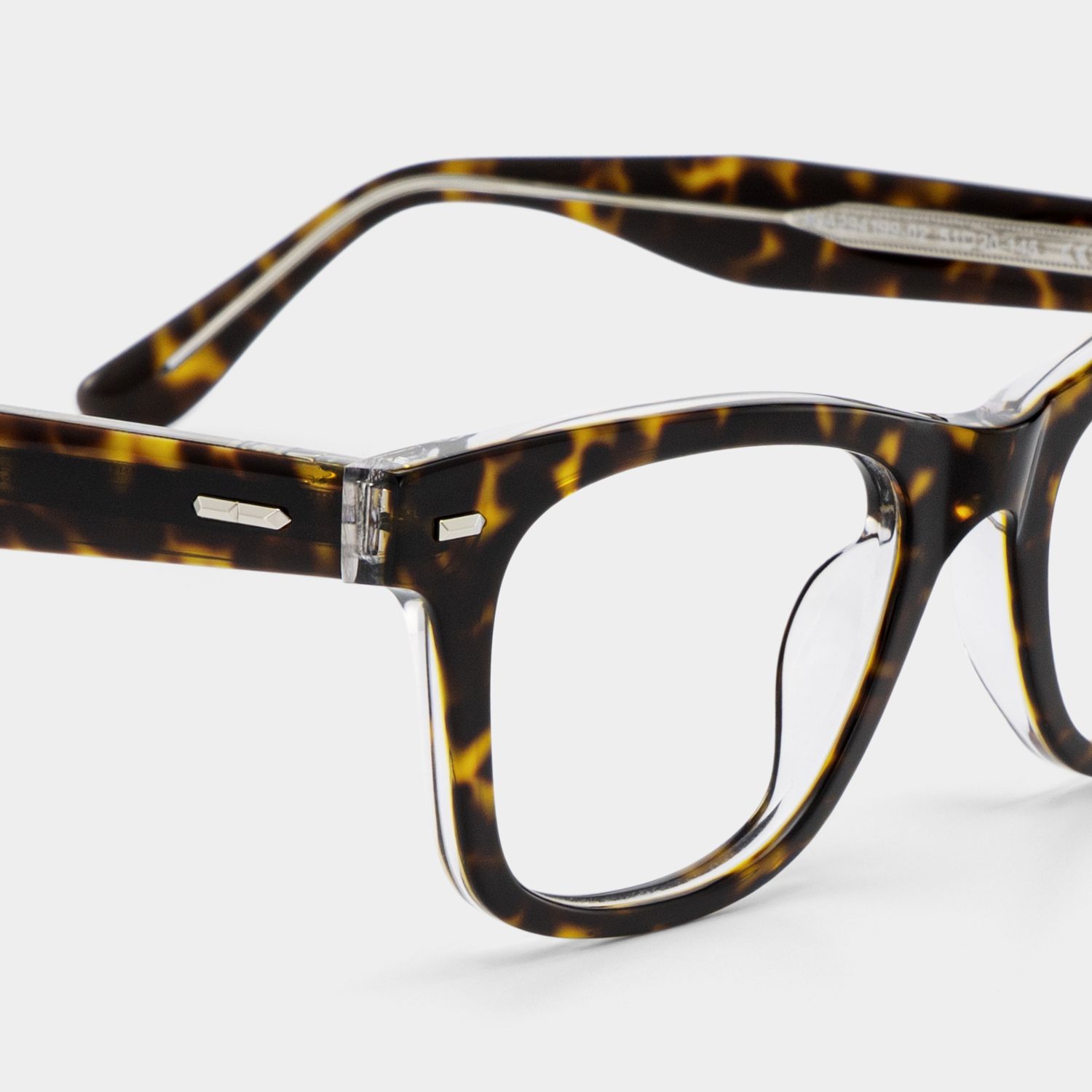 Robert Lunettes rectangulaires écaille de tortue4