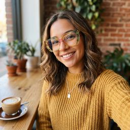 Sileidy Multicolor Géométrique lunettes7