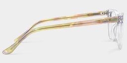 Faith Transparent Rectangulaire lunettes5