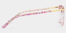 Eliot Rose Rectangulaire lunettes5