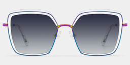 Cordaro Cristal Carré lunettes de soleil0