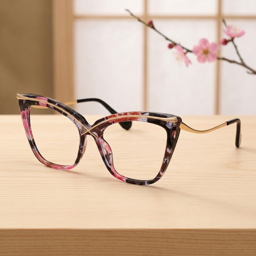 Winston Floral Papillon lunettes