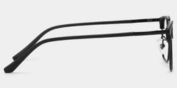 Tait Noir Rectangulaire lunettes3