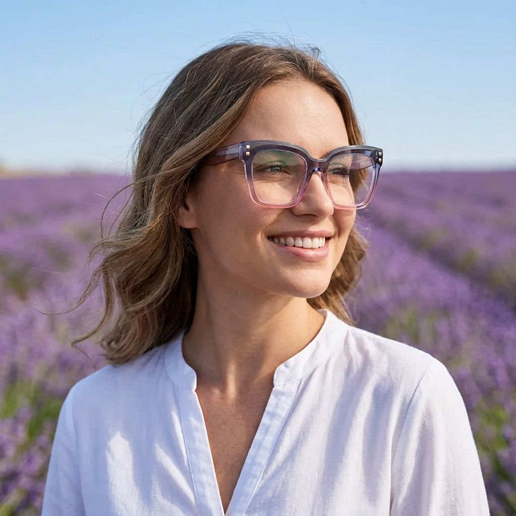 Minguela Carré Gris Rose Lunettes8