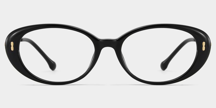 Blaire Noir Ovale lunettes