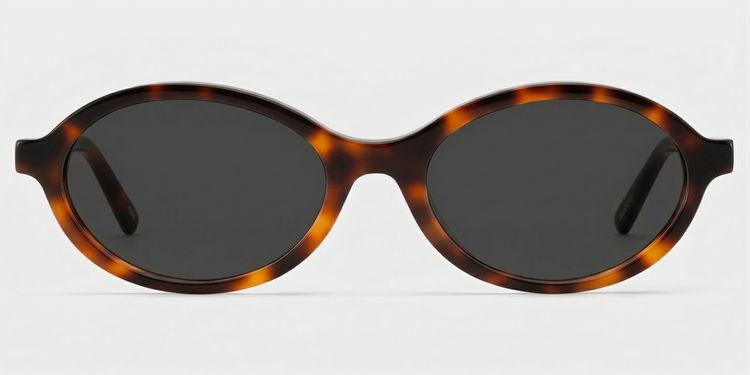 Everly Tortue Ovale lunettes de soleil