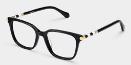 Delilah Noir Carré lunettes2