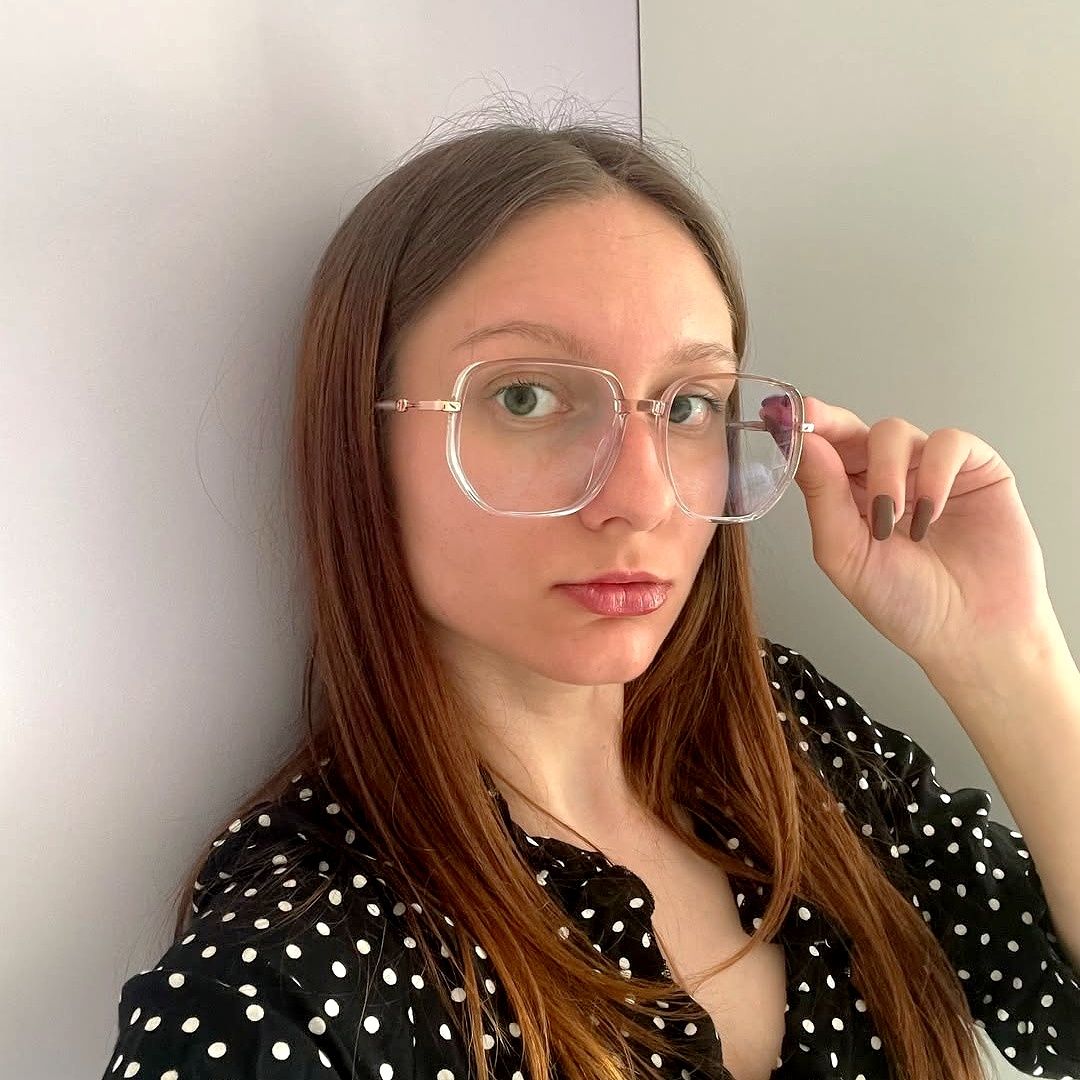 Lunettes Joana Géométriques Beiges7