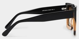 Brandon Marron Carré lunettes de soleil3