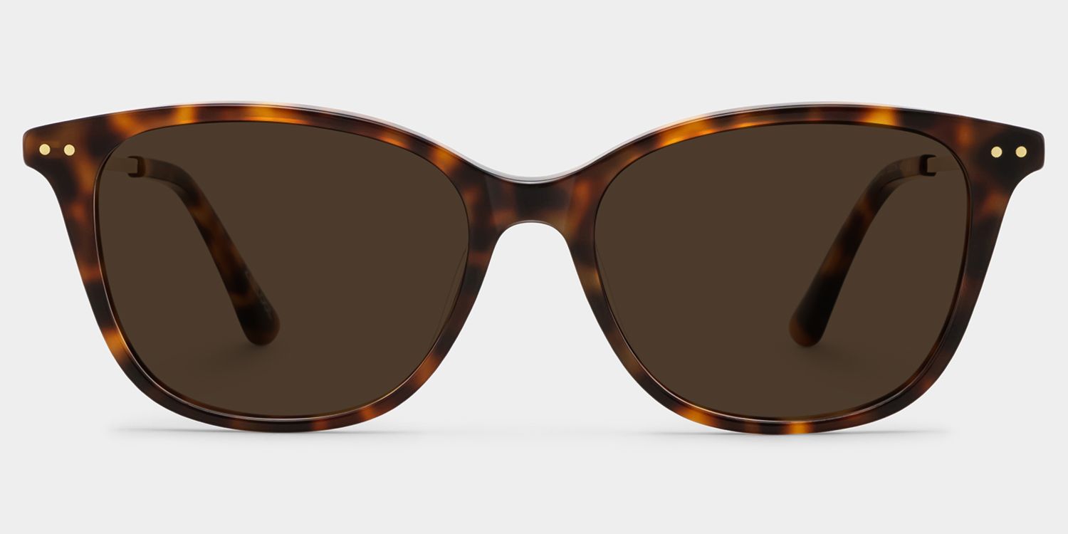 Finch Rectangle Tortue Lunettes de soleil pour Femmes et Hommes | ZEELOOL FR0