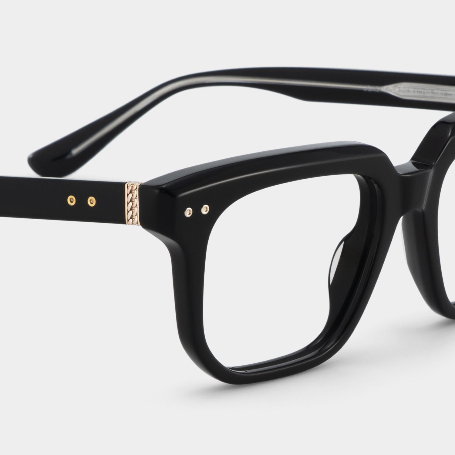 Michael Lunettes carrées noires5