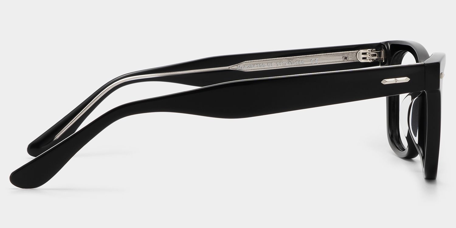 Robert Lunettes carrées écaille de tortue4