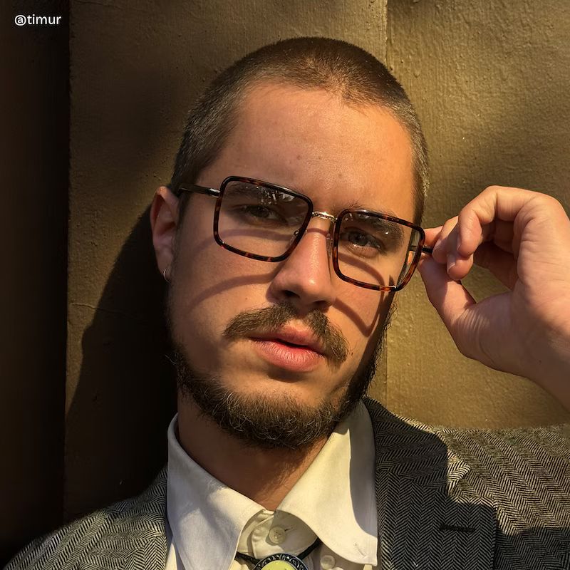 Hunter Carré Tortue Lunettes6