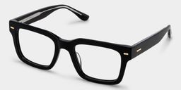 Benjamin Noir Rectangulaire lunettes2
