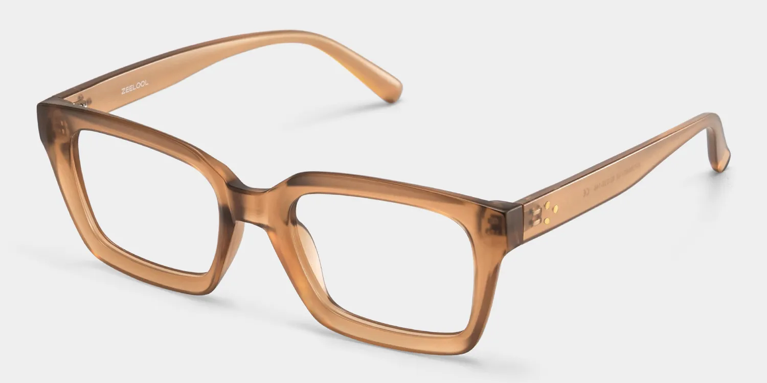 Marley  Rectangulaires Beige TR90 Lunettes2