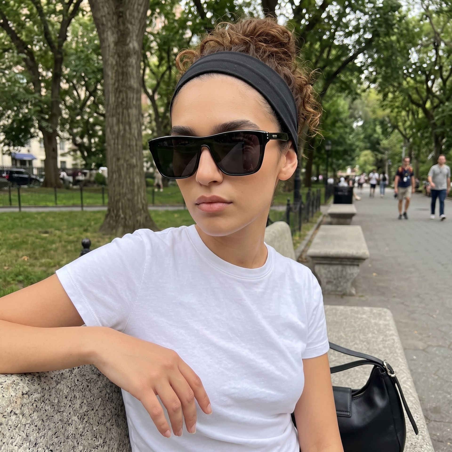 Lunettes de soleil polarisées de conduite Aviator Noir Paloma | ZEELOOL5