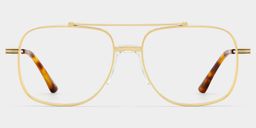 Poppy Or Aviateur lunettes0