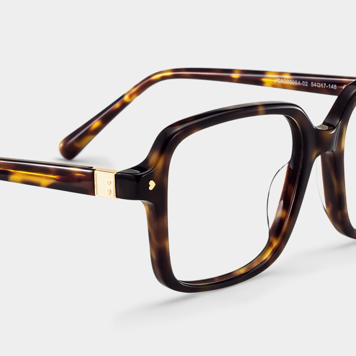 Talia Carré Tortue Lunettes6