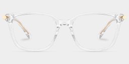 Delilah Cristal Carré lunettes0