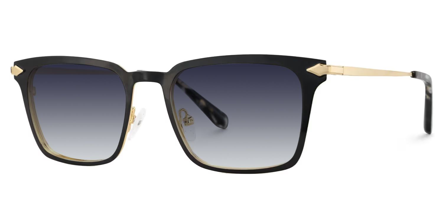 Lunettes de soleil Metal Noir Chaney | ZEELOOL2