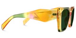 Sileidy Multicolor Géométrique lunettes de soleil3