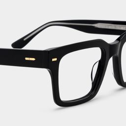 Benjamin Noir Rectangulaire lunettes4