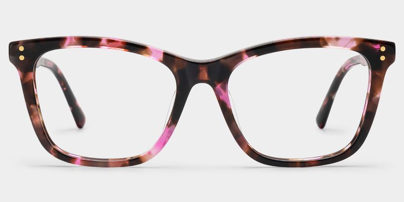 Tyler Tortue Rose Carré lunettes
