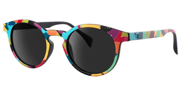 Minne Colorée Ronde lunettes de soleil1
