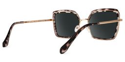 Cordaro Tortue Carré lunettes de soleil2
