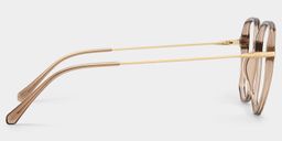 Payton Beige Géométrique lunettes3