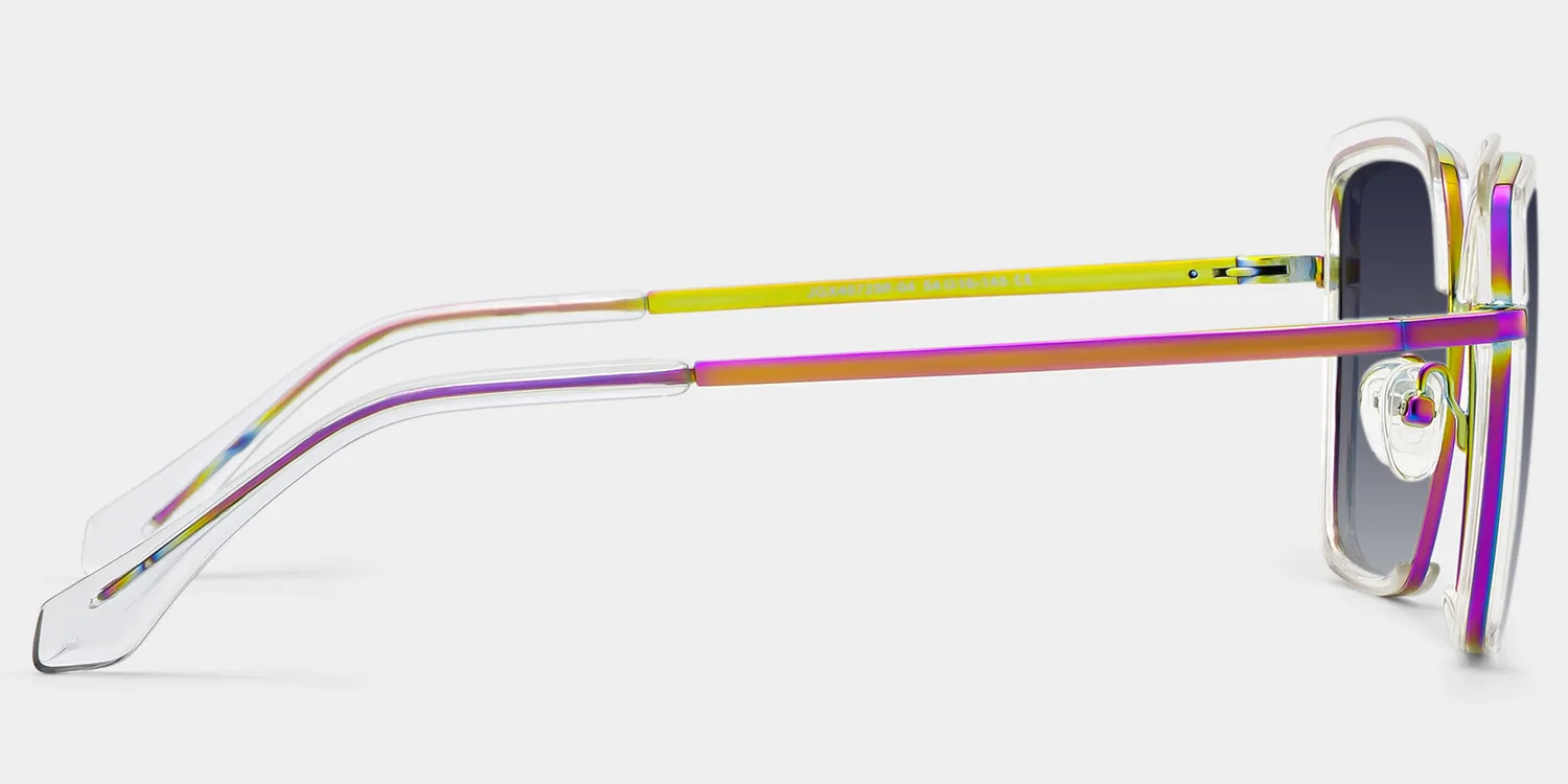 Cordaro Square Cristal Lunettes de soleil pour Femmes et Hommes | ZEELOOL FR3