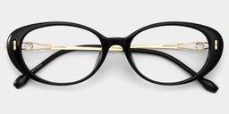Blaire Noir Ovale lunettes1