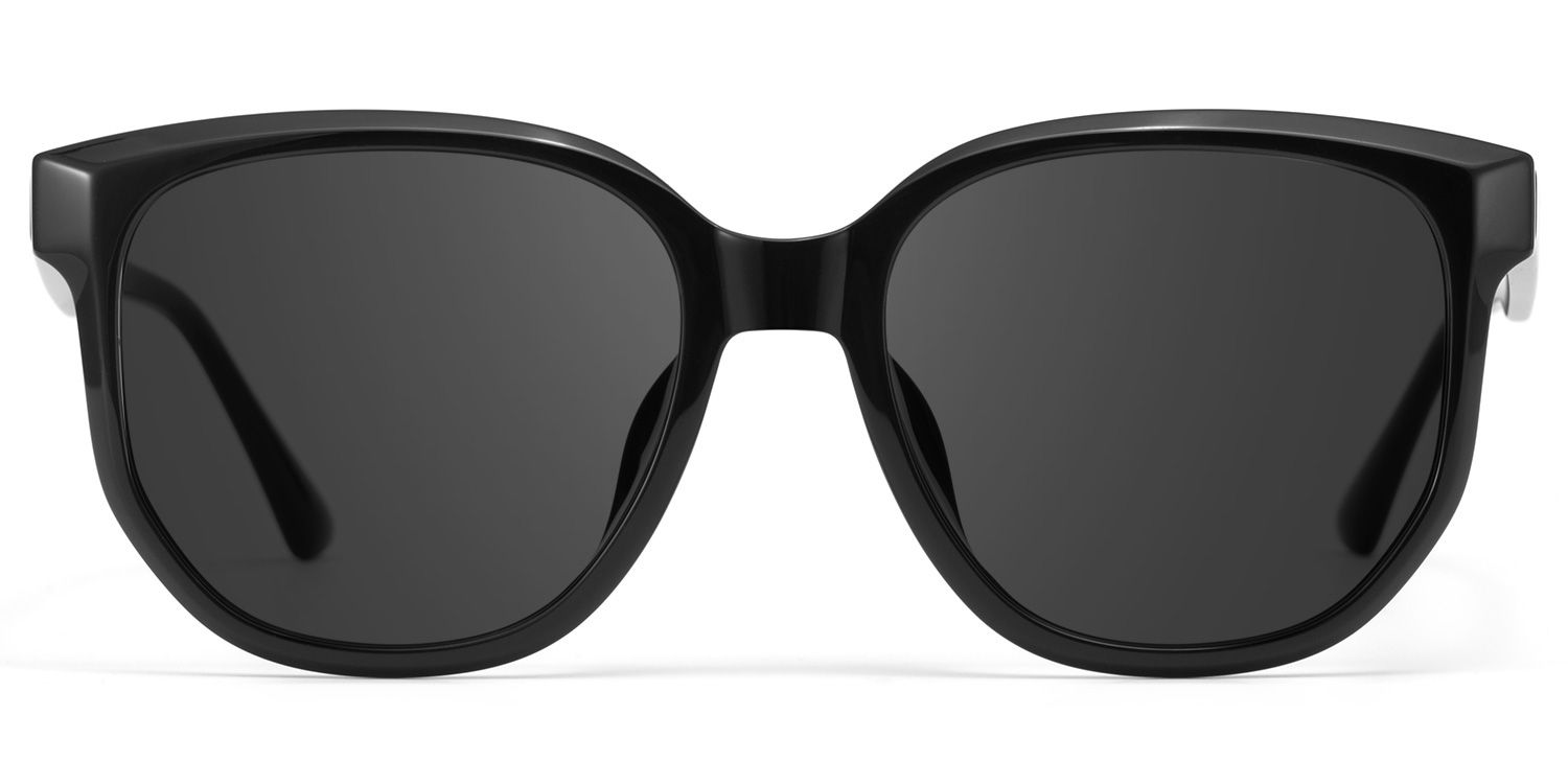 Mirage Geometric Noir Lunettes de soleil pour Sublimer votre Visage | ZEELOOL FR0