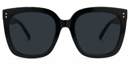 Ebony Noir Carré lunettes de soleil0